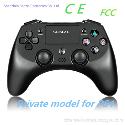 Senze Sz-4008b Wireless Private Model Game Controller P4 Game Joystick Bt Gamepad Manufacturer for PS4